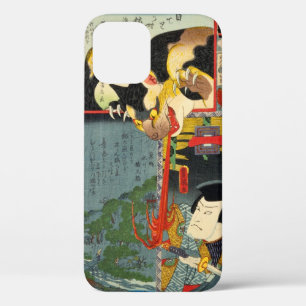 Monster Cat, Toyokuni, Ukiyo-e iPhone 12 Hoesje