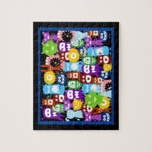 Monster Collage Puzzle (Vertical)