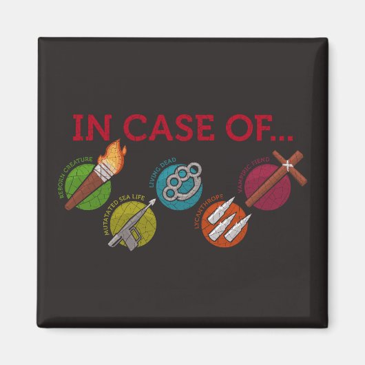 Monster Combat Tools Magneet (Voorkant)