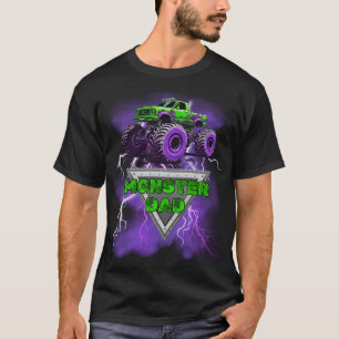 Monster Dad- Monster Truck Mannen T-shirt