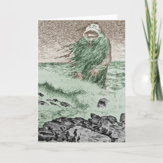 Monster die uit het Water komen Kaart