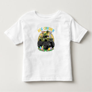 Monster Dino Truck Paasavontuur Kinder Shirts