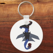 Monster Dragon Sleutelhanger (Voorkant)