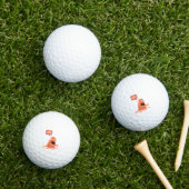 Monster eet mensen golfballen (Insitu Gras)