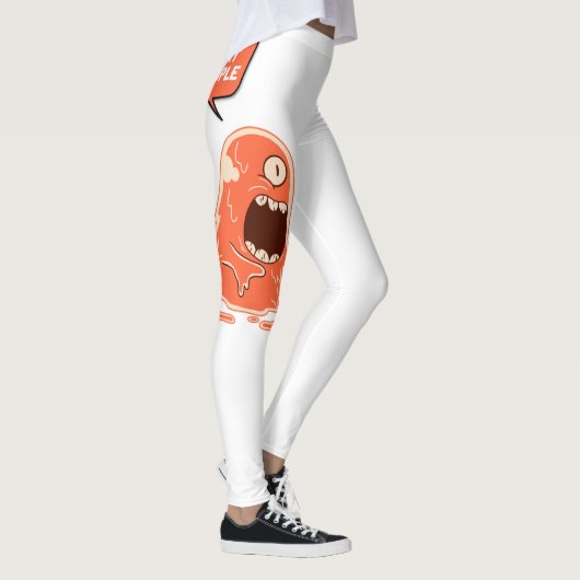 Monster eet mensen leggings (Rechts)
