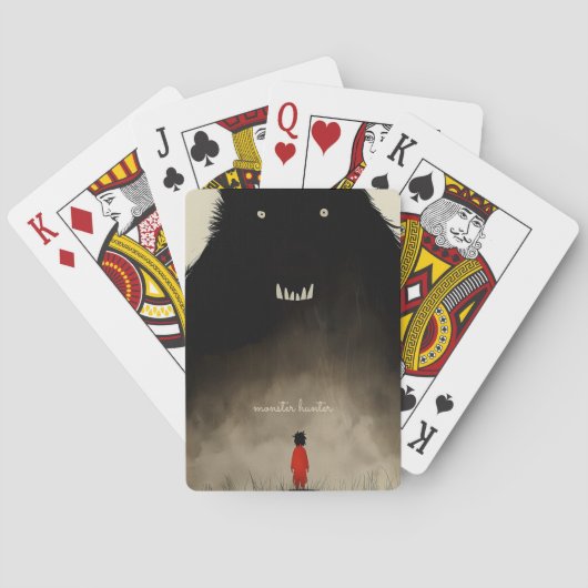 Monster en het Kind Pokerkaarten (Achterkant)