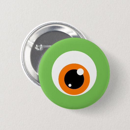 Monster Eye Button (Voorkant /achterkant)