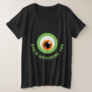 Monster Eye Pun Plus Maat T-shirt