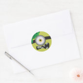 Monster Eye Ronde Sticker (Envelop)