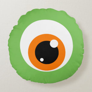 Monster Eye Round Pillow Rond Kussen