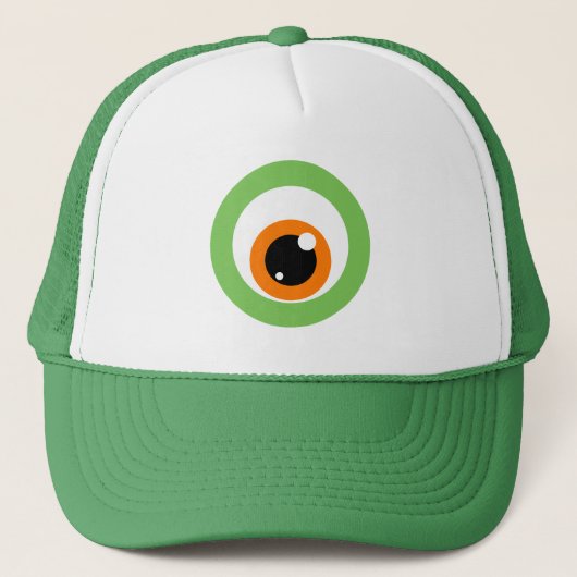 Monster Eye Trucker Hat Trucker Pet (Voorkant)