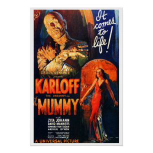 Monster Film Poster De Mummie Perfect Poster
