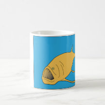 Monster Fish Coffee Mok