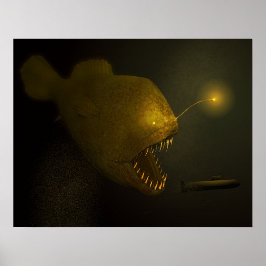 Monster Fish Poster (Voorkant)
