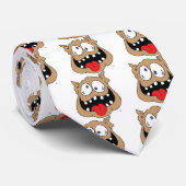 MONSTER-gezicht #1 Stropdas (Opgerold)