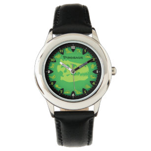Monster Green Dinosaur Watch Horloge