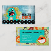 Monster Grunge Cartes de visite (Devant / Derrière)
