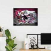 Monster High C.A. Cupid Doll Valentines Day Poster (Bureau à domicile)