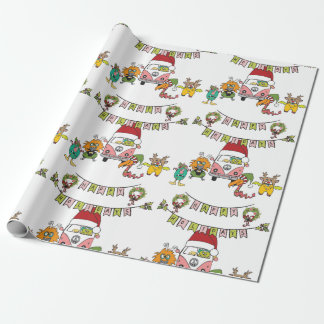 Monster Holiday Cheer Cadeaupapier