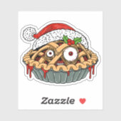 Monster Holiday Pie Sticker (Vel)