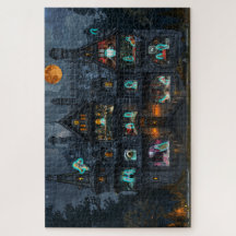 Monster House effrayant Jigsaw Puzzle