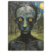 Monster in het bos klembord (Achterkant)