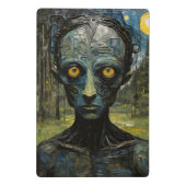 Monster in het bos mini klembord (Achterkant)