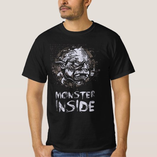 Monster Inside Me T-shirt (Voorkant)