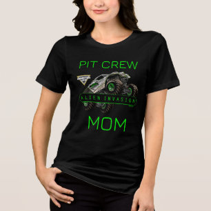 Monster Jam - Alien Invasion Pit Crew Moeder Tri-Blend Shirt
