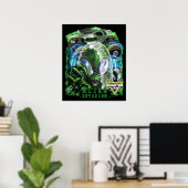 Monster Jam Alien Invasion Poster (Thuiskantoor)