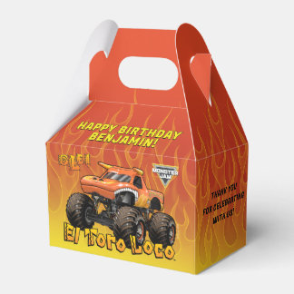 Monster Jam - El Toro Loco Verjaardag Bedankdoosjes