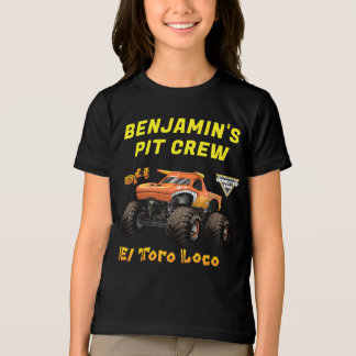 Monster Jam - El Toro Loco Verjaardag Pit Crew Tri-Blend Shirt
