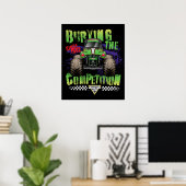 Monster Jam Grave Digger Poster (Thuiskantoor)