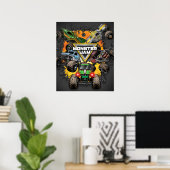 Monster Jam-groep Poster (Thuiskantoor)