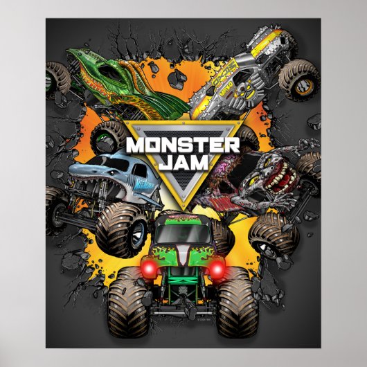 Monster Jam-groep Poster (Voorkant)