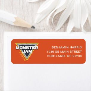 Monster Jam-logo Etiket