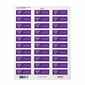 Monster Jam-logo Etiket (Full Sheet)