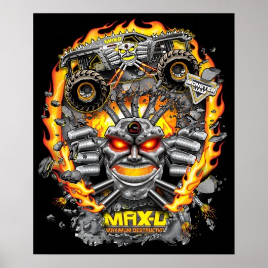 Monster Jam Max-D Poster (Voorkant)