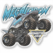 Monster Jam Megalodon Sticker (Voorkant)