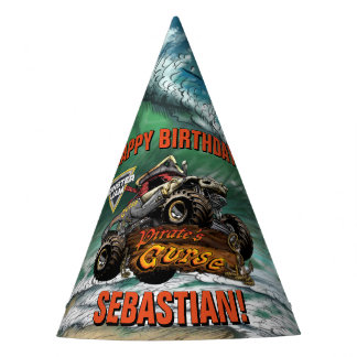 Monster Jam - Pirate's Curse Verjaardag Feesthoedjes