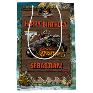 Monster Jam - Pirate's Curse Verjaardag Medium Cadeauzakje
