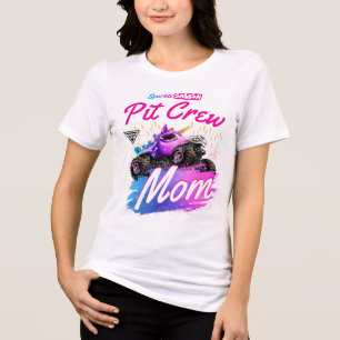 Monster Jam - Sparkle Smash Pit Crew Moeder Tri-Blend Shirt
