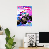 Monster Jam Sparkle Smash Poster (Thuiskantoor)