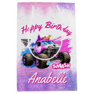 Monster Jam - Sparkle Smash Verjaardag Medium Cadeauzakje