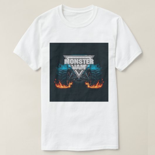 monster-jam t-shirt (Design voorkant)