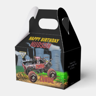 Monster Jam - Zombie Verjaardag Bedankdoosjes