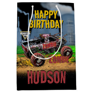 Monster Jam - Zombie Verjaardag Medium Cadeauzakje