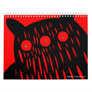 Monster-kalender voor 2011 van Motomichi Nakamura Kalender