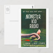 Monster Kid Radio rencontre la carte postale Shrew (Devant / Derrière)