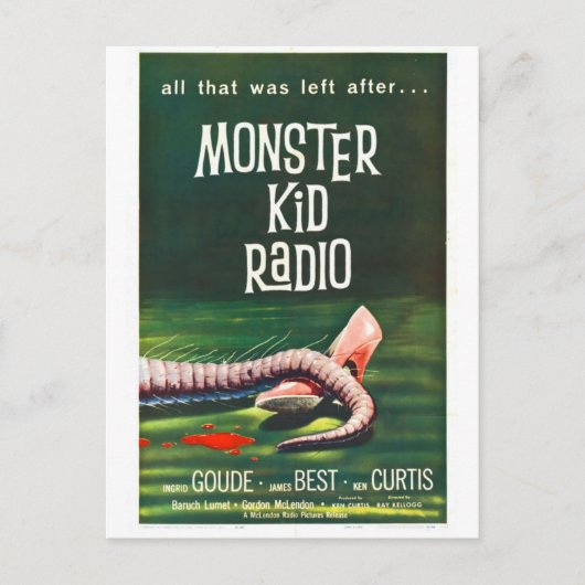 Monster Kid Radio rencontre la carte postale Shrew (Devant)